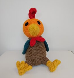Crocheted Large Stuffie - Rooster