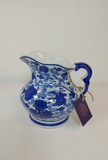 Blue & White Pitcher - fish pattern