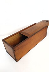 Vintage Wooden Box w/slide top
