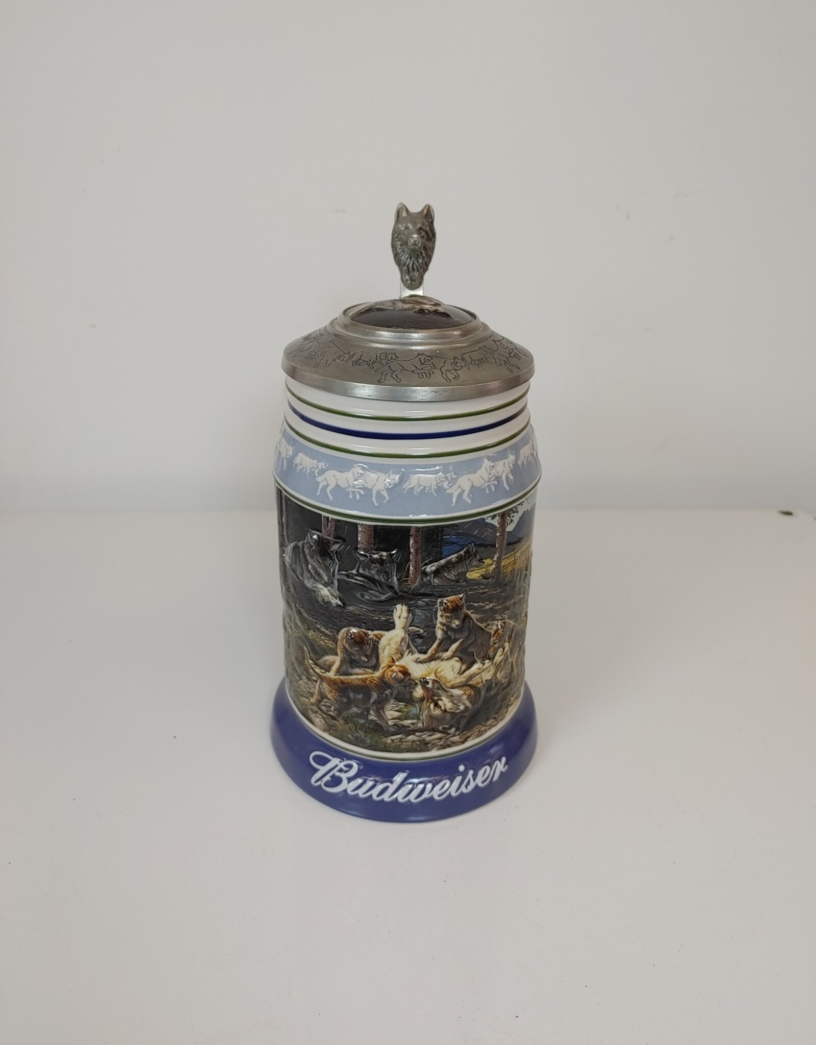 Anheuser Busch Stein - The Wolf Pack Series