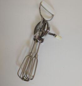 Vintage Hand Mixer - white handle