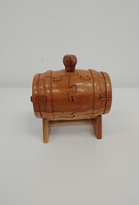Vintage Wooden Keg Puzzle