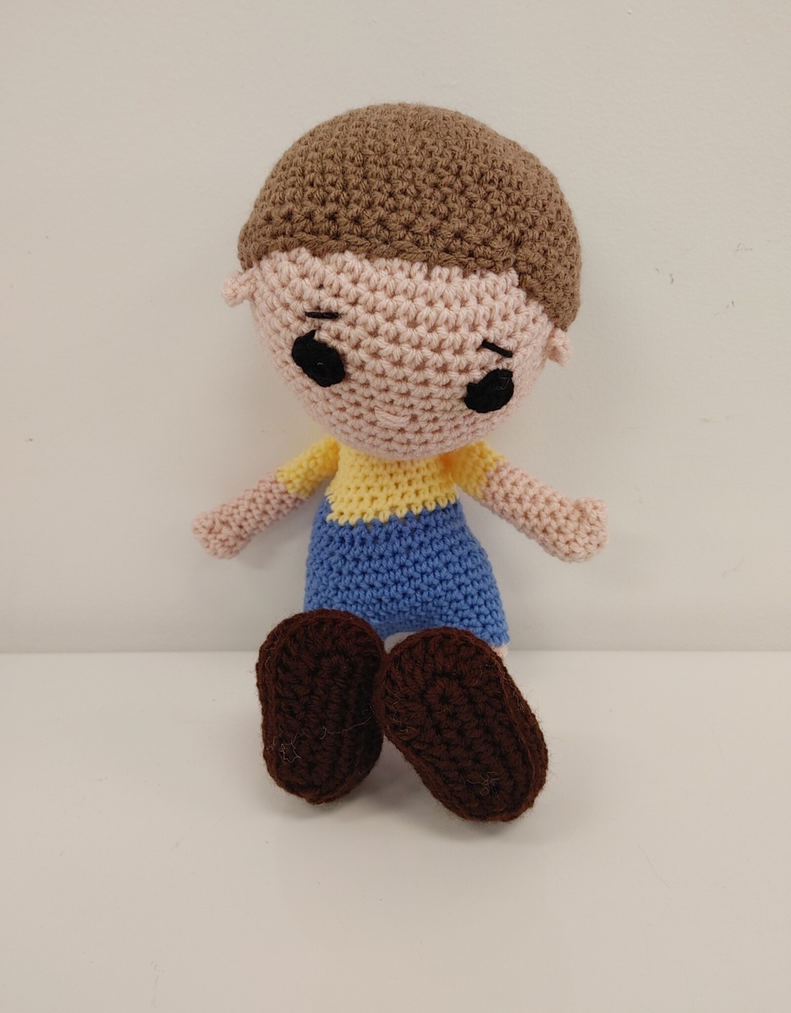 Crocheted Medium Stuffie - Boy