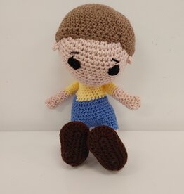 Crocheted Medium Stuffie - Boy