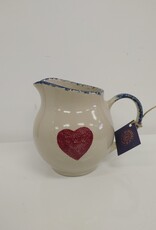Apple Pitcher -Brothers Stoneware Co.