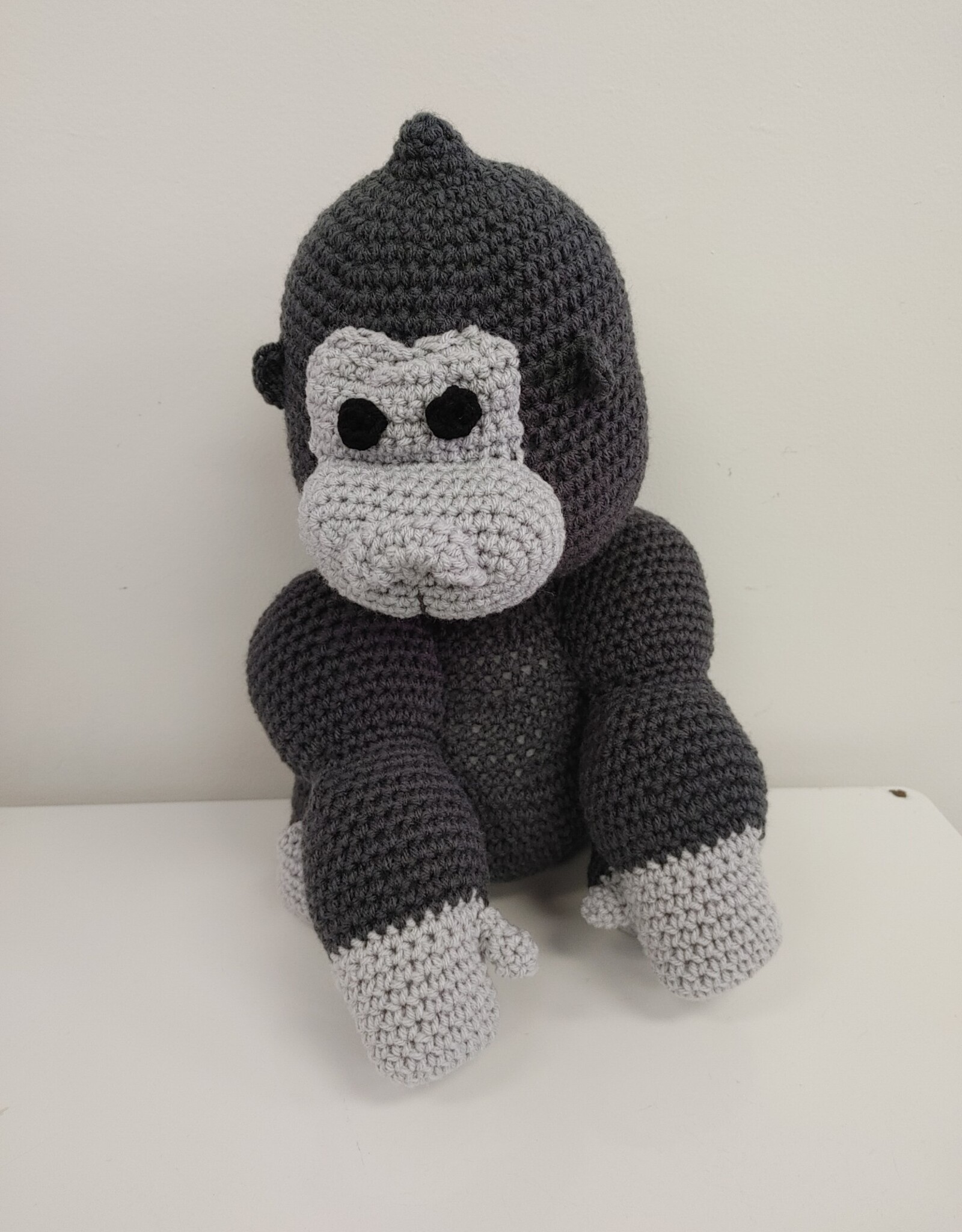 Crocheted Large Stuffie - Gorilla
