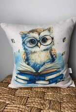 Book Owl Pillow