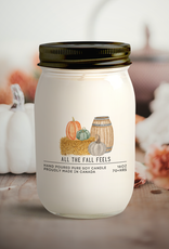 Serendipity Soy Candles 16oz Jar Candle - All The Fall Feels