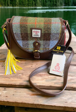 Patrick King Woollens Harris Tweed Saddle Bag -