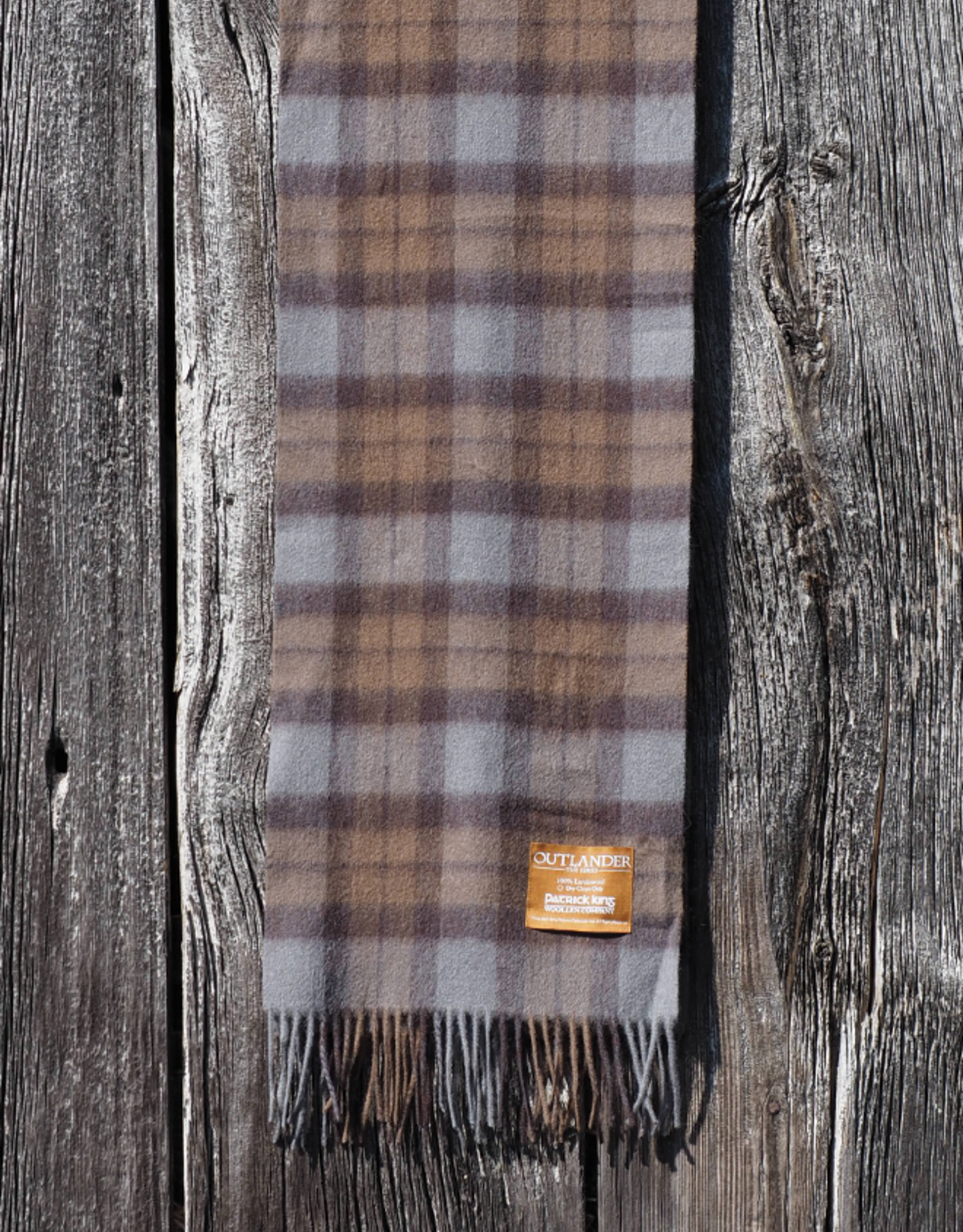 Outlander Lambswool Tartan Scarf