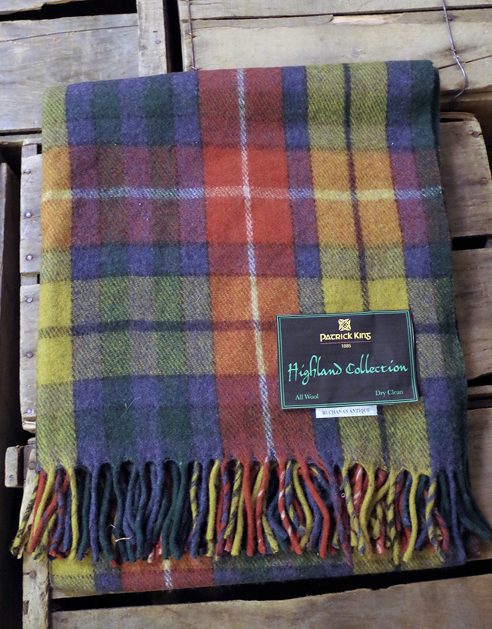 Patrick King Woollens Deluxe Merino Wool Blanket -