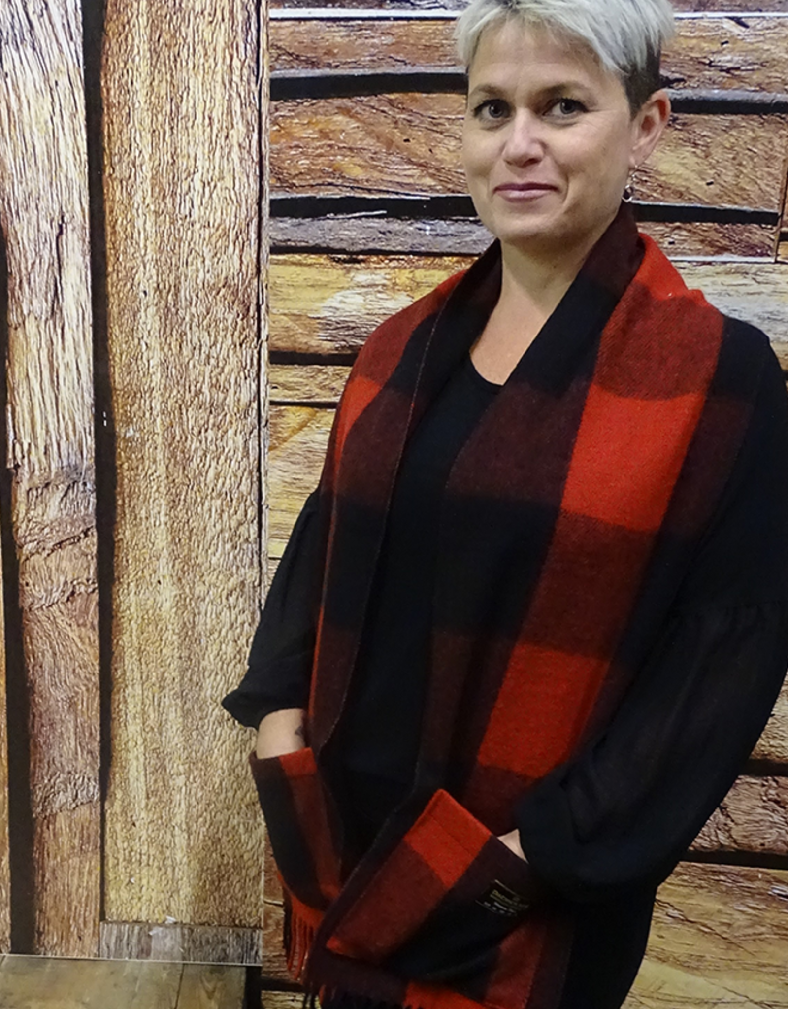 Merino Wool Pocket Scarf -