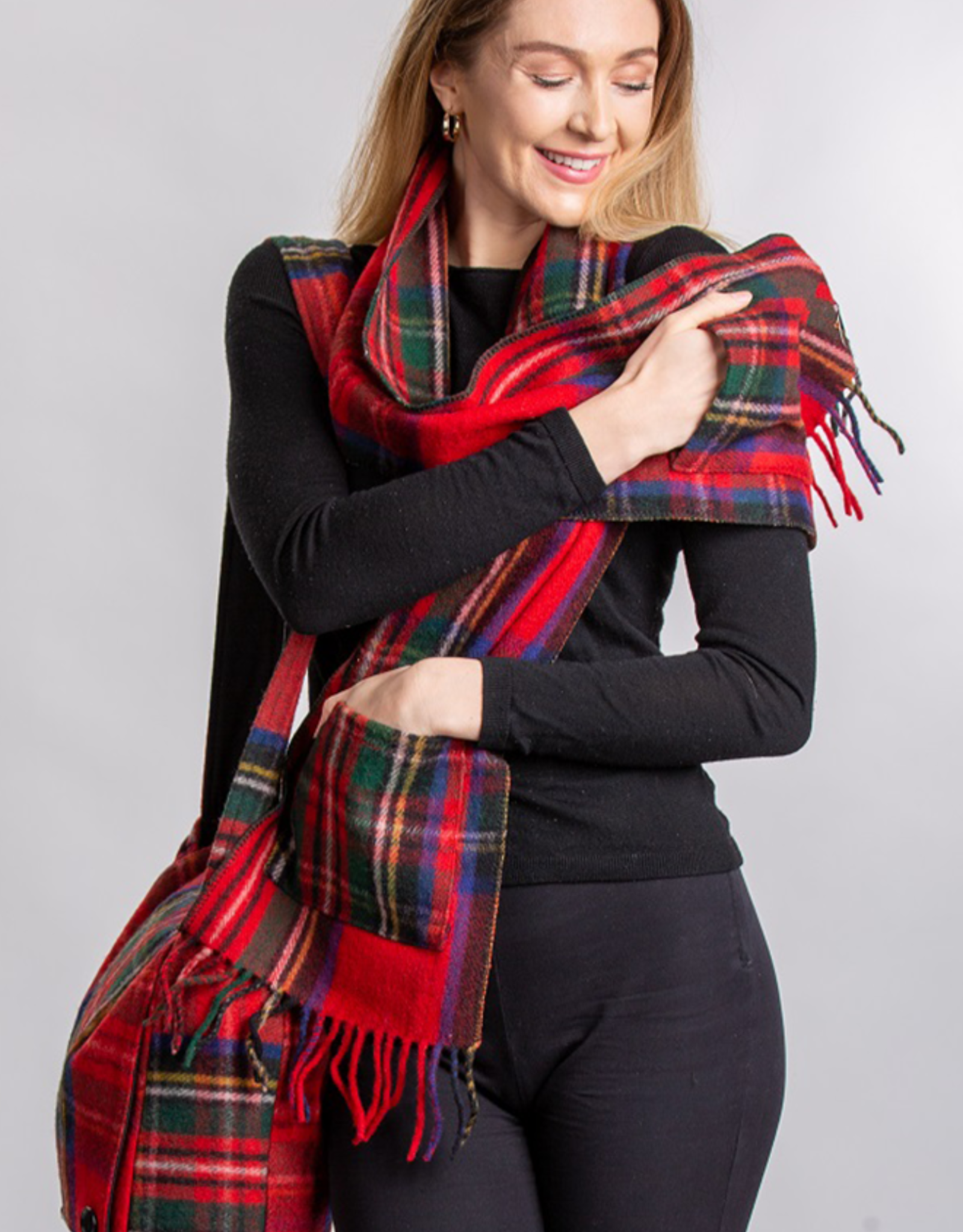 Merino Wool Pocket Scarf -