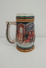 1997 Budweiser "Home For The Holidays" Holiday Stein