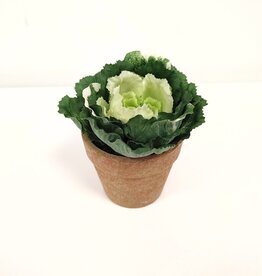 Small Artificial Potted Cabbage