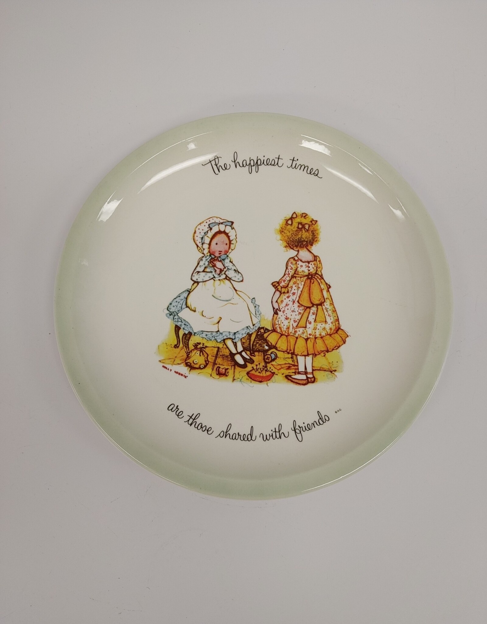 Vintage Holly Hobbie 1972 Collector Plate
