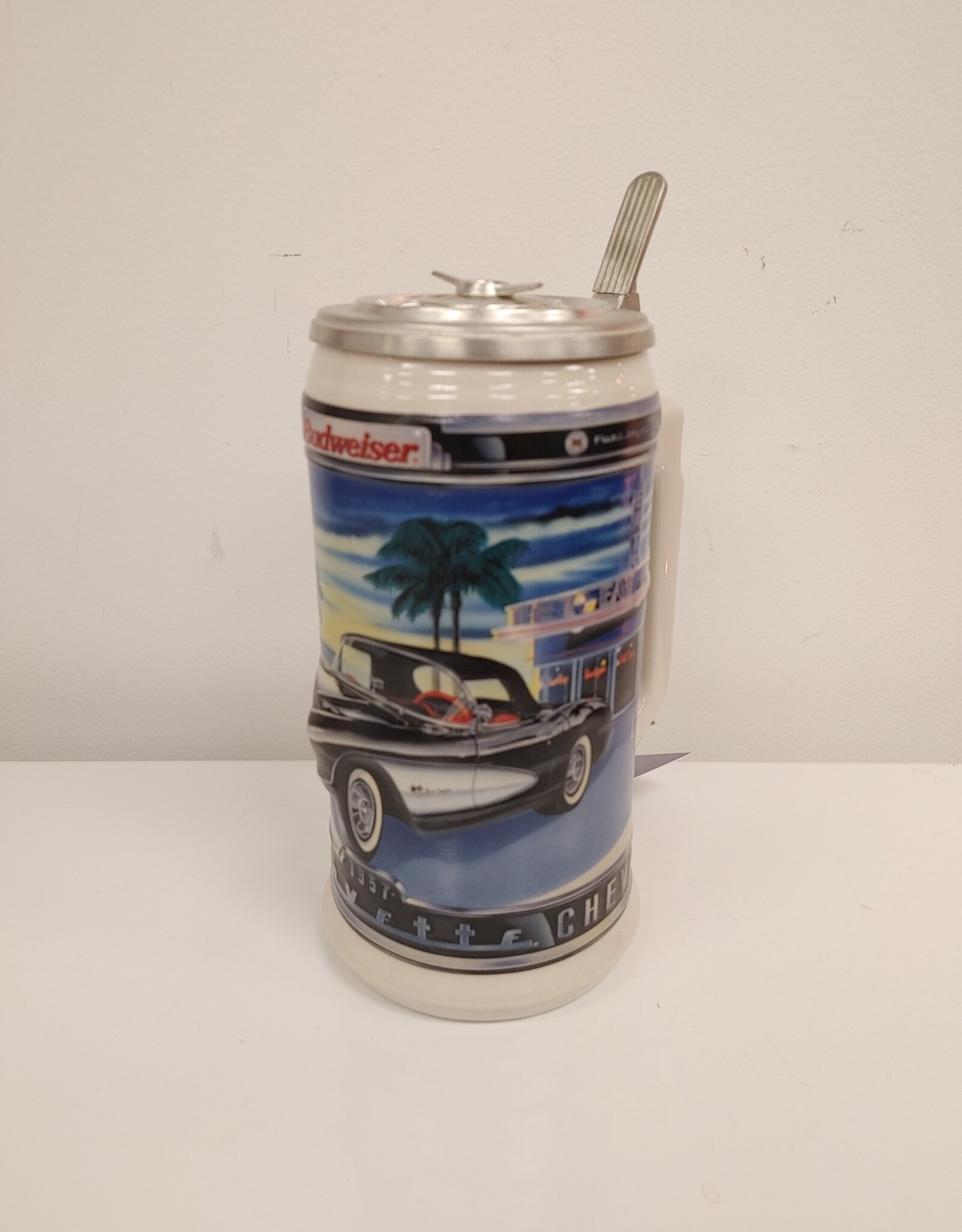 Budweiser Classic Car Series Stein - 1957 Corvette