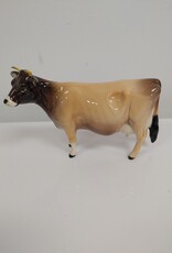 Vintage Beswick Jersey Cow Figurine Porcelain Glossy - England