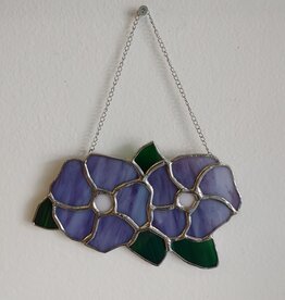 Stained Glass Double Flower