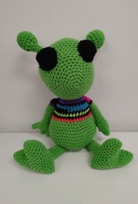 Crocheted Large Stuffie - Alien