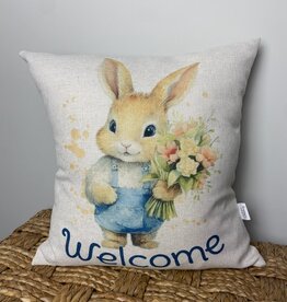 Bunny Welcome Pillow
