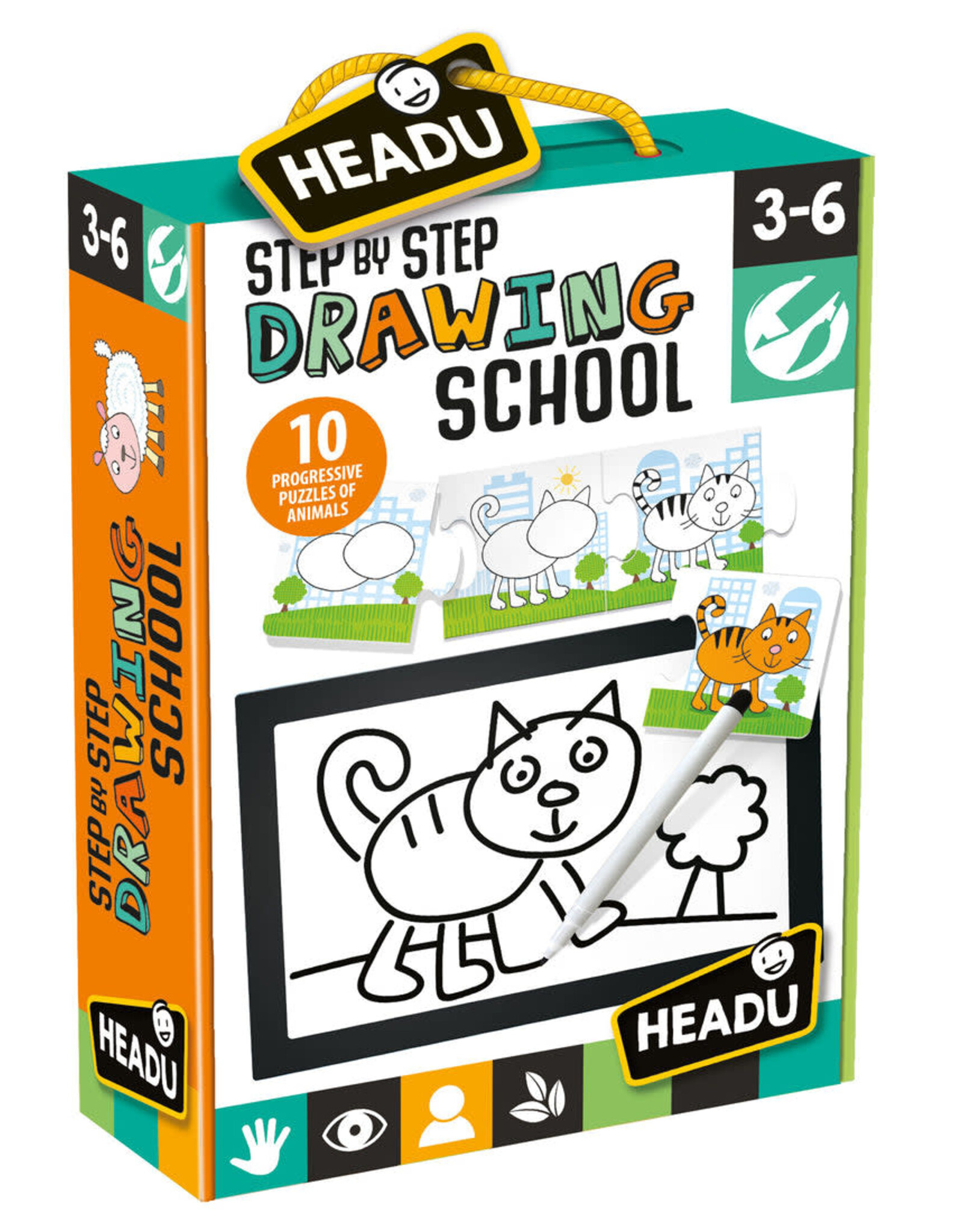 Step by Step Drawing School