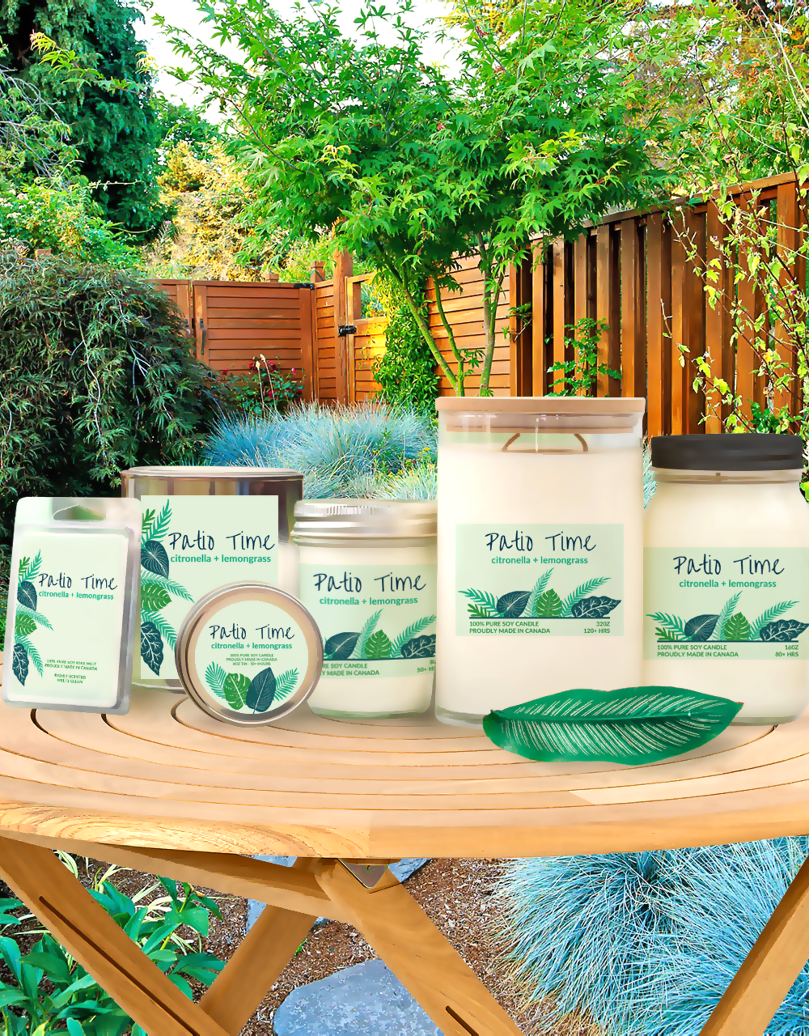 Serendipity Soy Candles 4oz Tin Candle - Patio Time