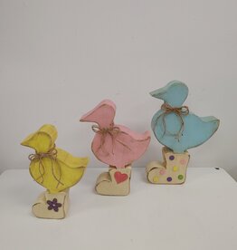 Wooden Ducks - set of 3