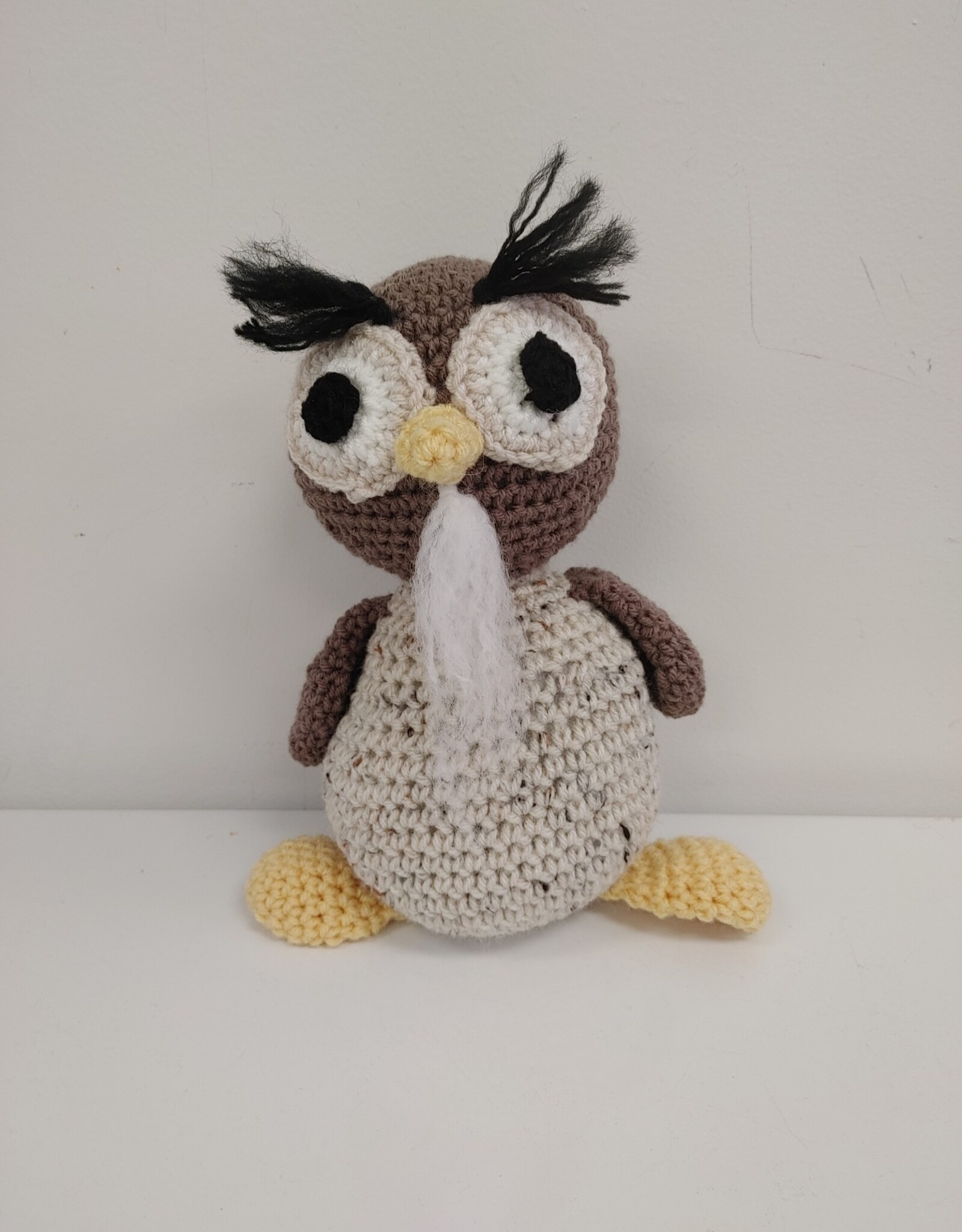 Crocheted Medium Stuffie - Owl