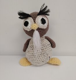 Crocheted Medium Stuffie - Owl