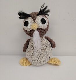 Crocheted Small Stuffie - Owl