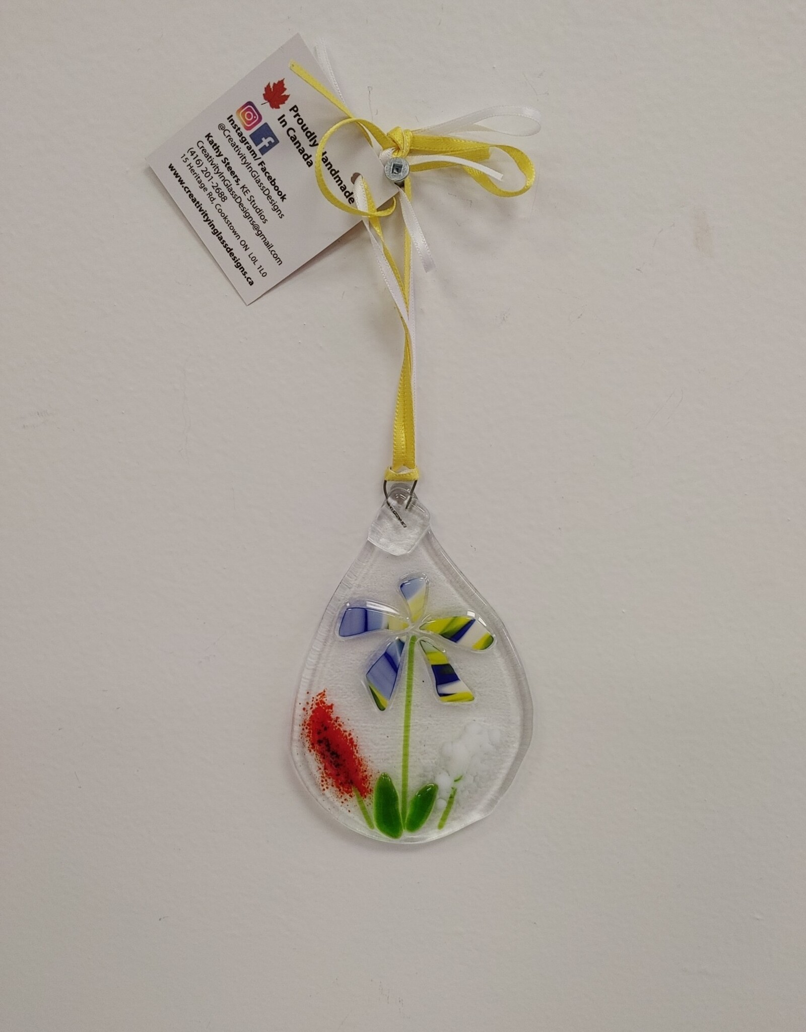 Suncatcher Teardrop - Mixed Flowers - Mixed Variety