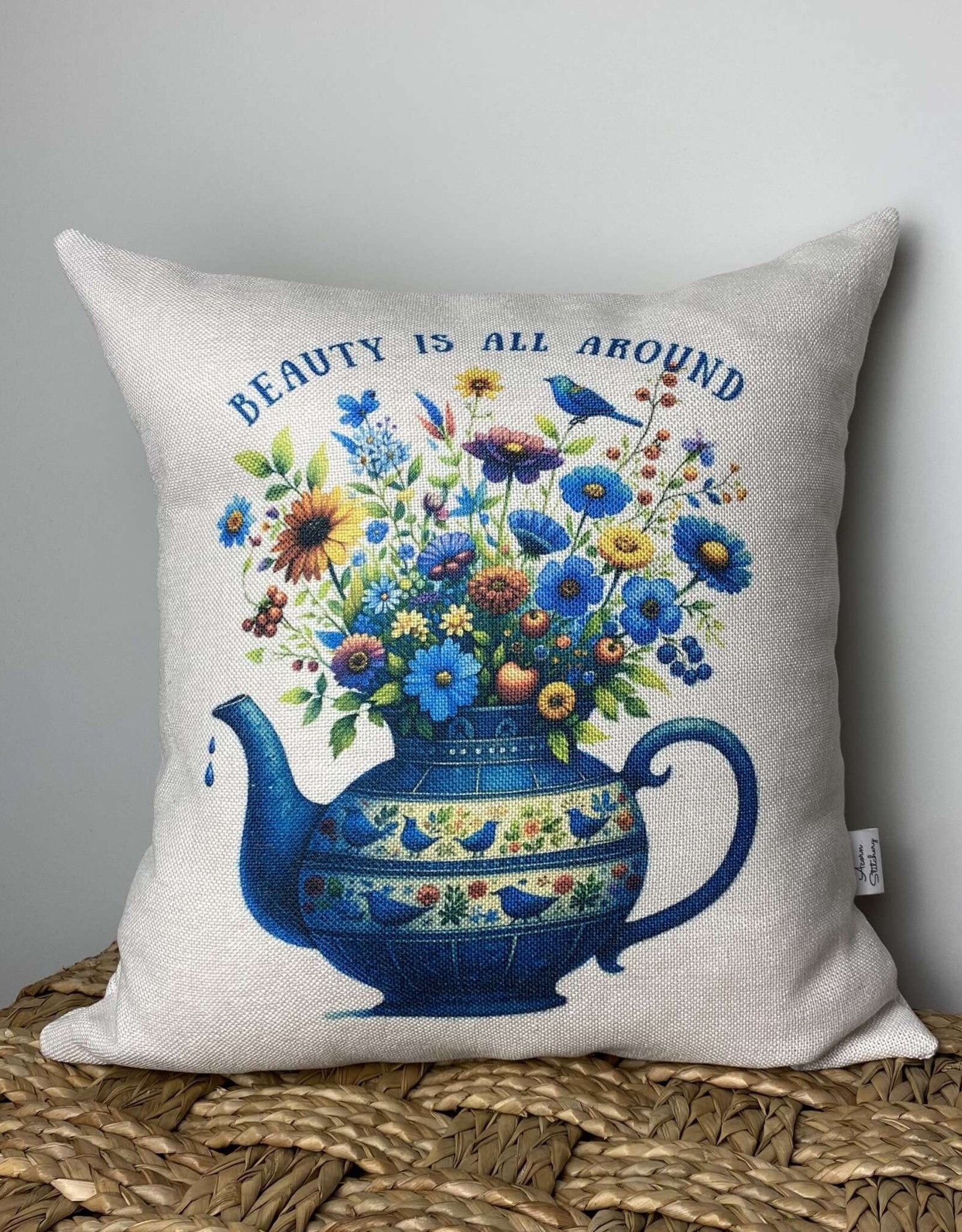 Beauty Is All Around Pillow