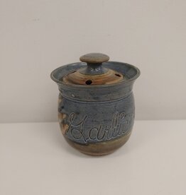Vintage Pinecroft Pottery Garlic Keeper