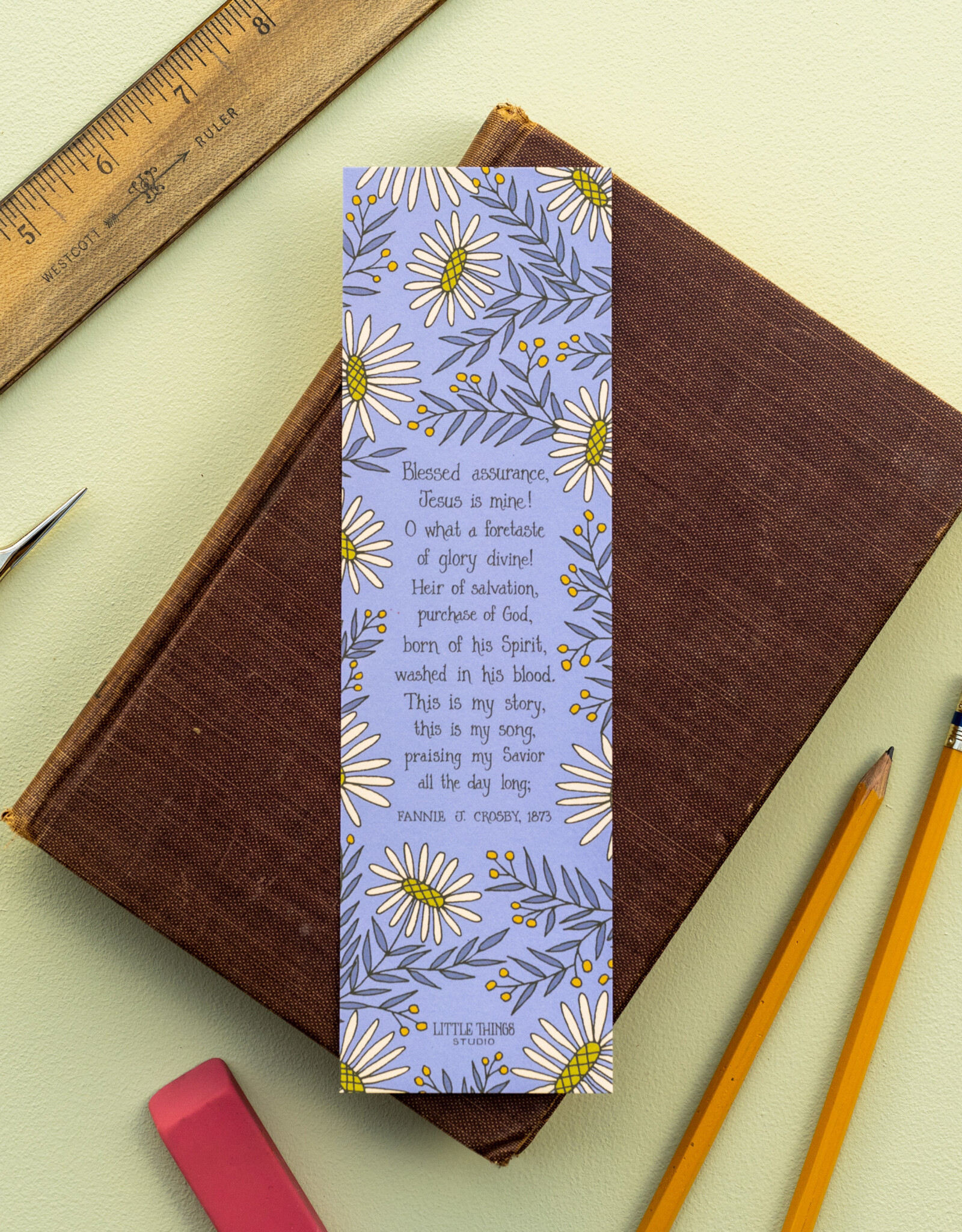 Hastings Hymn Bookmark - Blessed Assurance