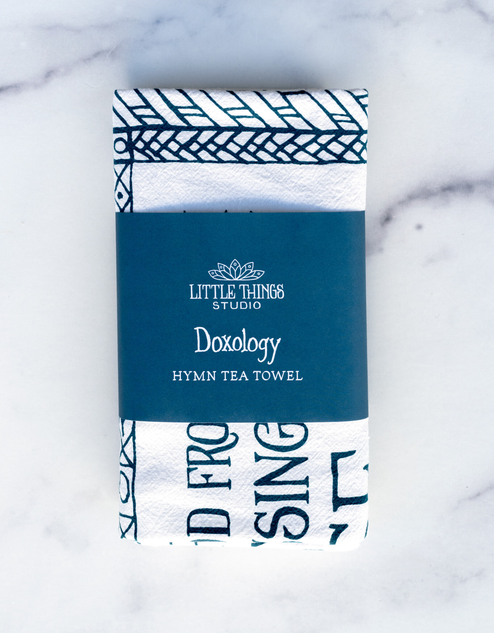 Doxology Hymn Tea Towel