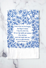 Praise to the Lord Hymn Tea Towel