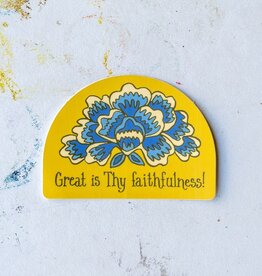 Sticker - Great Is Thy Faithfulness