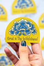 Sticker - Great Is Thy Faithfulness