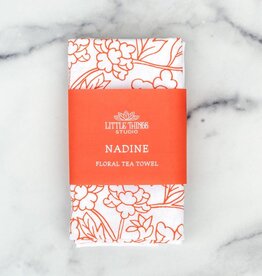 The Nadine Floral Tea Towel