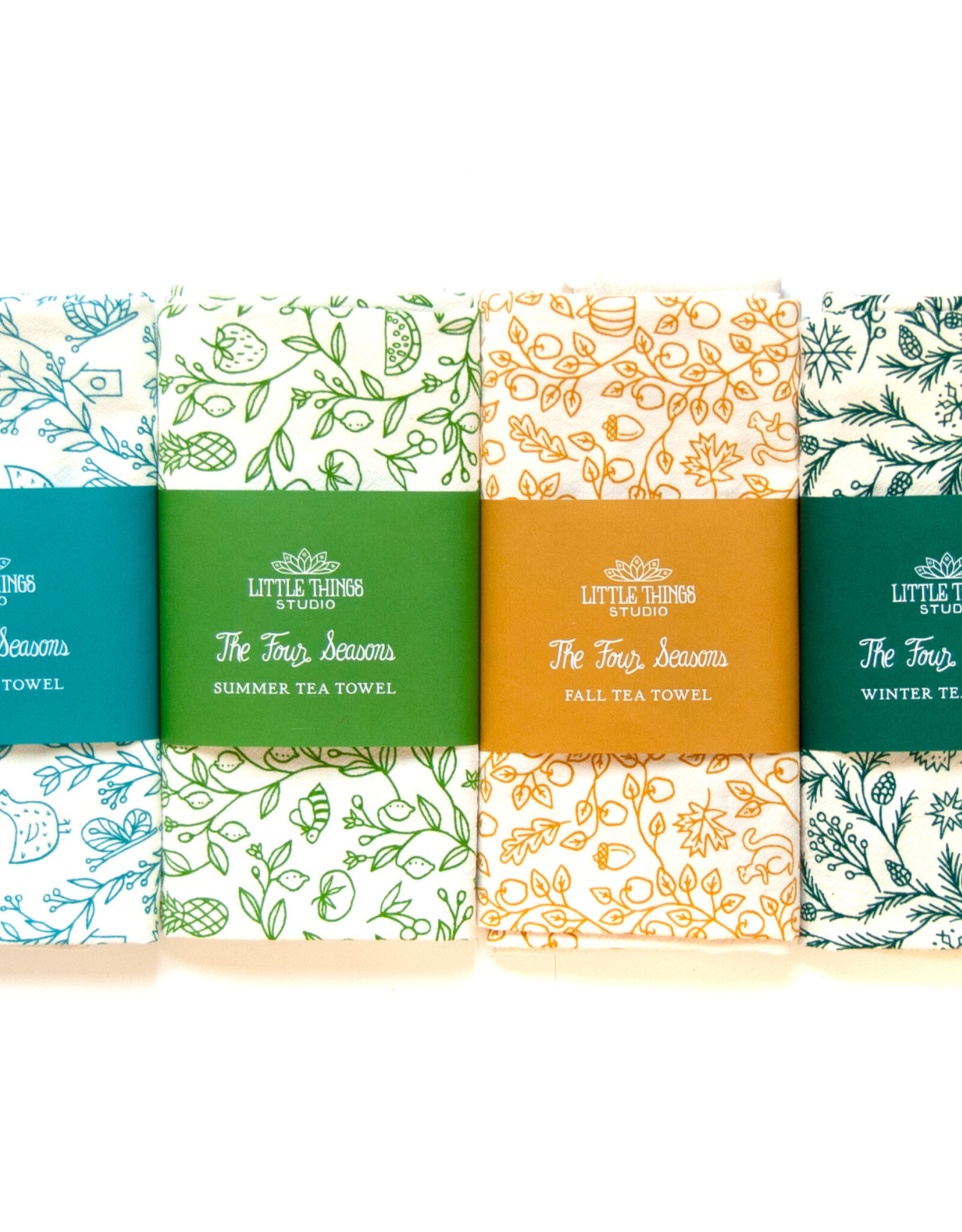 The Four Seasons Tea Towel - Summer
