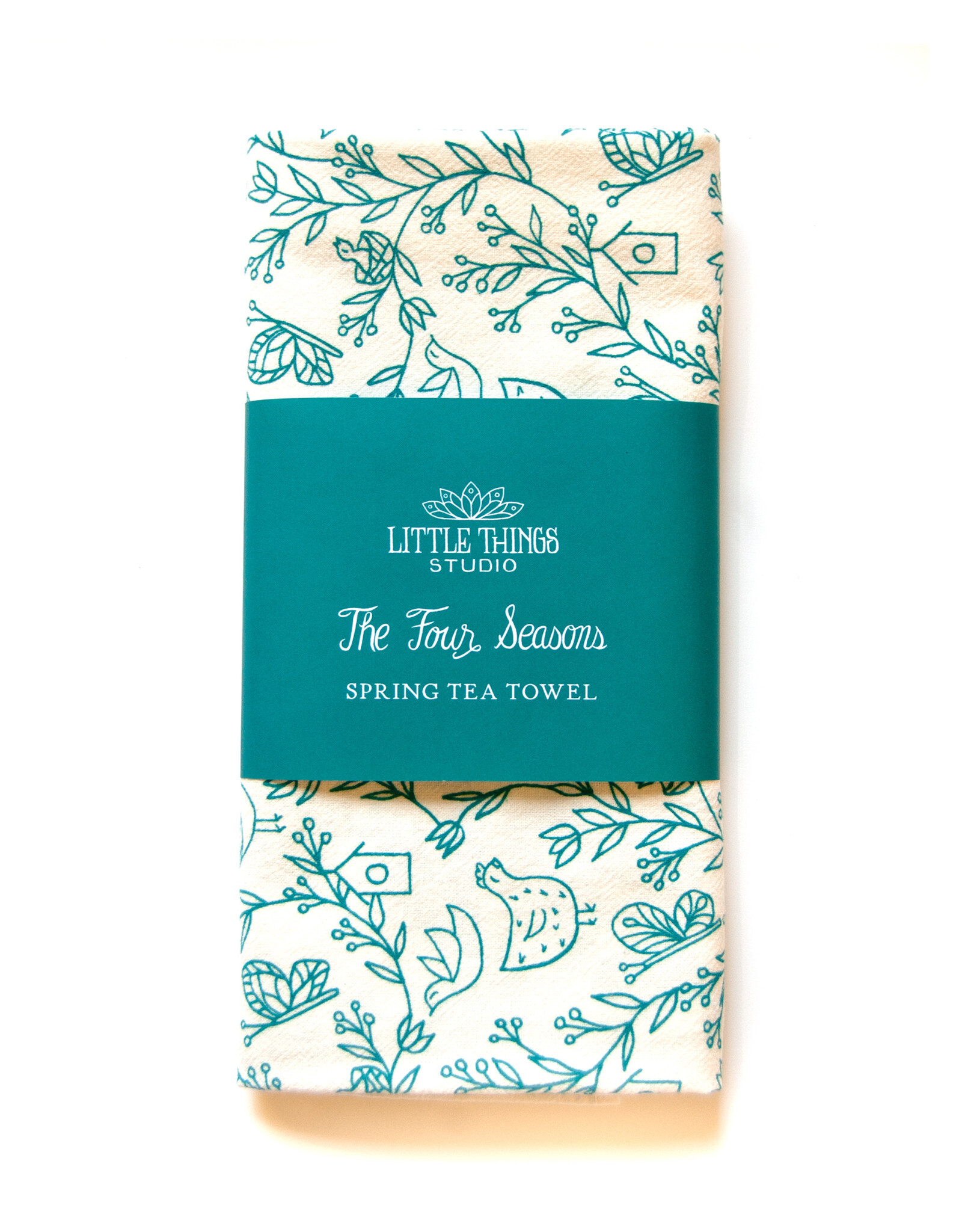 The Four Seasons Tea Towel - Spring