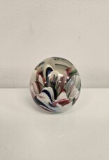Art Glass Paperweight - 2.5" x 2.5"