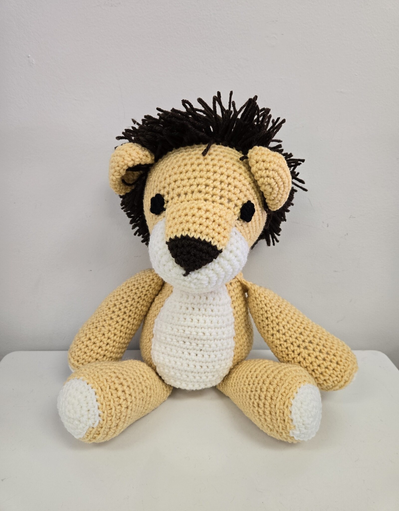 Crocheted Large Stuffie - Lion