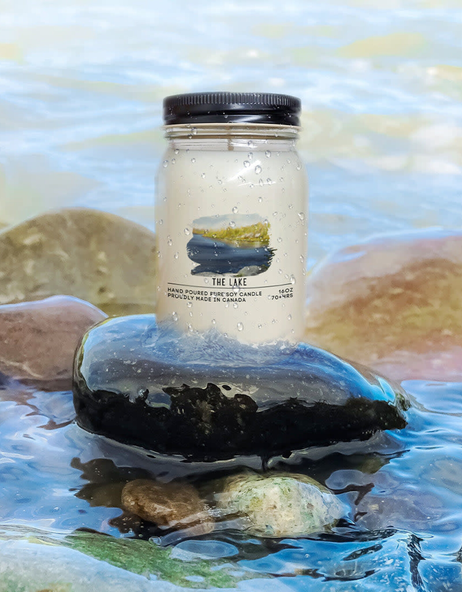 Serendipity Soy Candles 16oz Jar Candle - The Lake