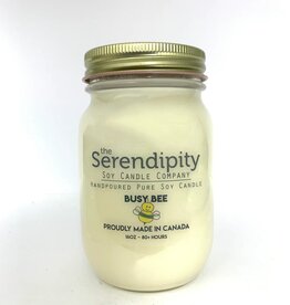 Serendipity Soy Candles 16oz Jar Candle - Busy Bee
