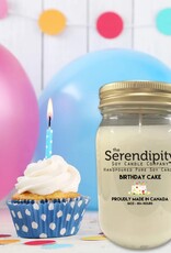 Serendipity Soy Candles 16oz Jar Candle - Birthday Cake