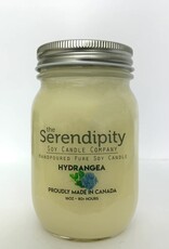 Serendipity Soy Candles 16oz Jar Candle - Hydrangea