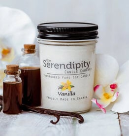 Serendipity Soy Candles 8oz Jar Candle - Vanilla