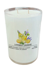 Serendipity Soy Candles 32oz 2 Wick Jar Candle - Lavender Lemonade